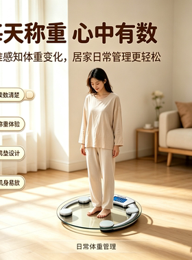 精准健康称汇宝体重秤减肥电子秤