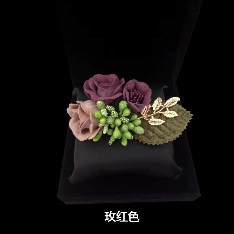 韩版胸针女气质胸花布艺花朵别针装饰创意百搭胸饰个性衣服配饰品 - 图1