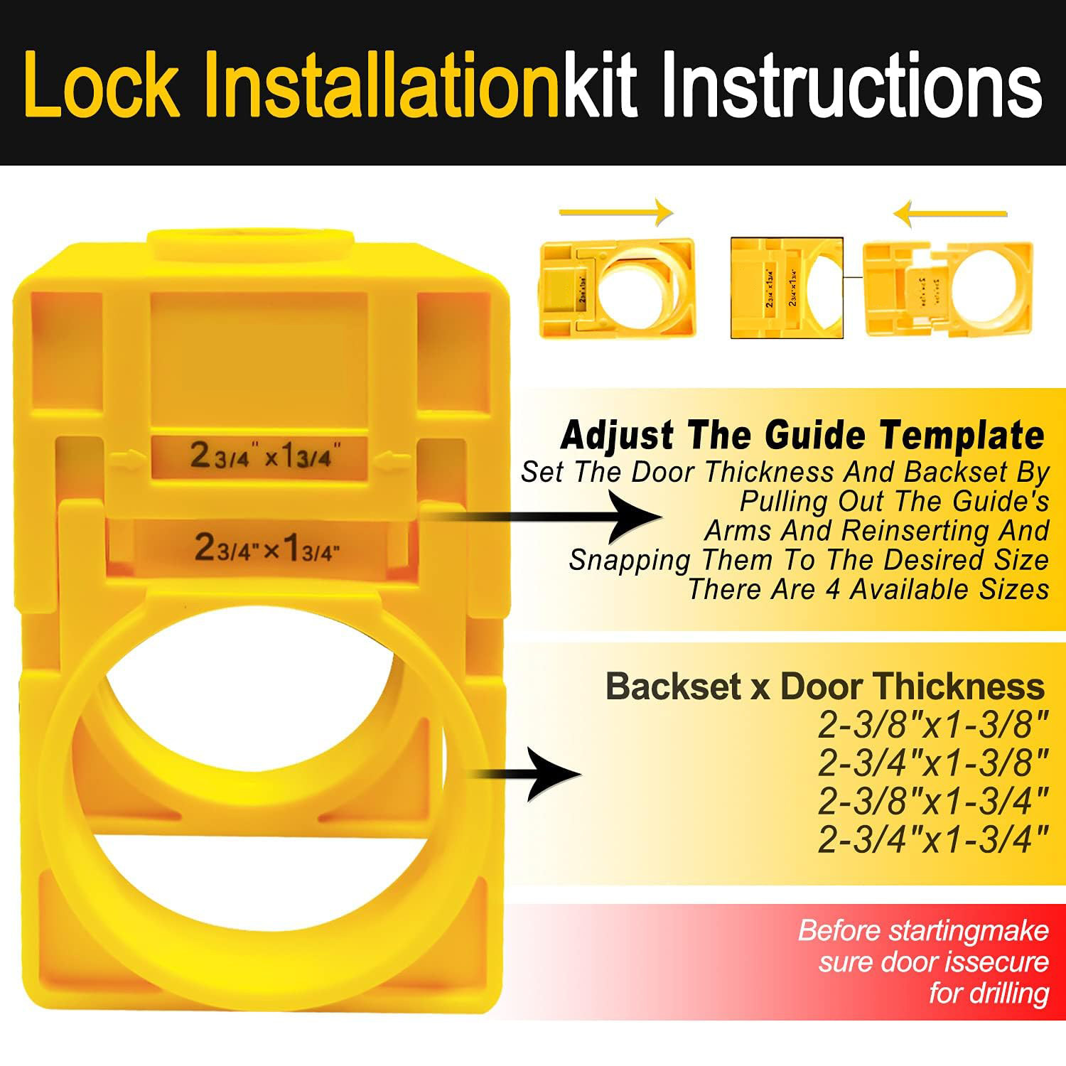 球型锁开孔器套装木工小妙招装门工具神器 高性能实用 木门榫眼机,淘宝优惠券,粉丝福利购,淘宝优惠卷