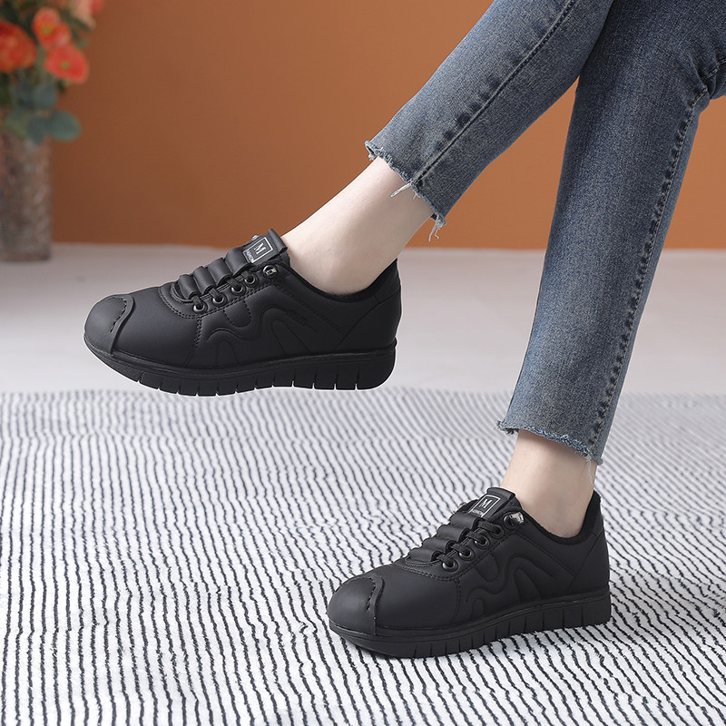 软底防滑休闲妈妈鞋女加绒保暖平底防滑中老年健步鞋旅游运动鞋冬,淘宝优惠券,粉丝福利购,淘宝优惠卷