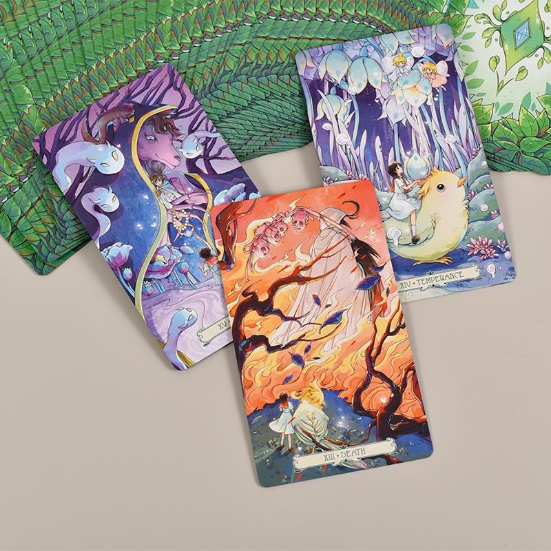 森灵印记塔罗牌正版韦特初学者卡牌Forest Spirit Imprint Tarot - 图0