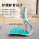 Lumbar pressure-reducing chair for sedentary people