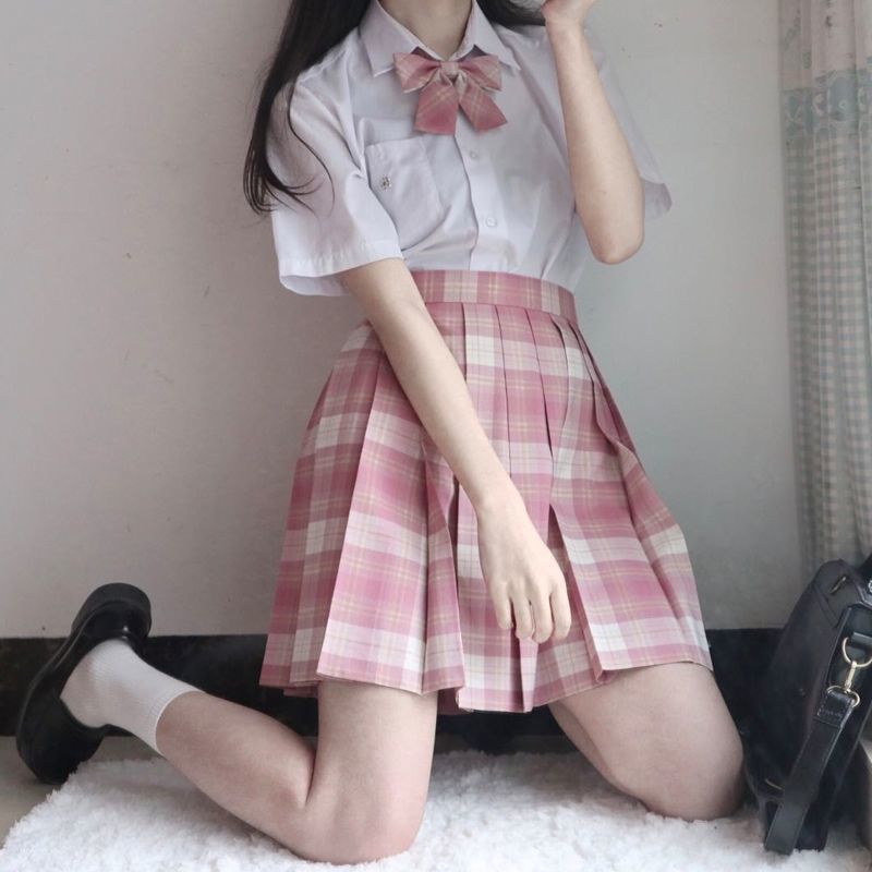 大码200斤夏季性感jk制服套装女装大佬cos百搭伪娘衣服男初学者 - 图0