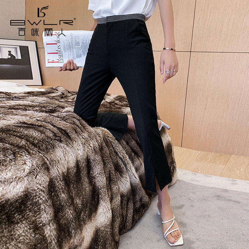 百味丽人2020夏季新款微辣小喇叭裤 百味丽人服饰休闲裤