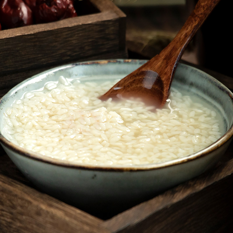 神霖米酒玻璃瓶装孝感糯米酒酿908g醪糟月子米酒农家自酿湖北特产,淘宝优惠券,粉丝福利购,淘宝优惠卷