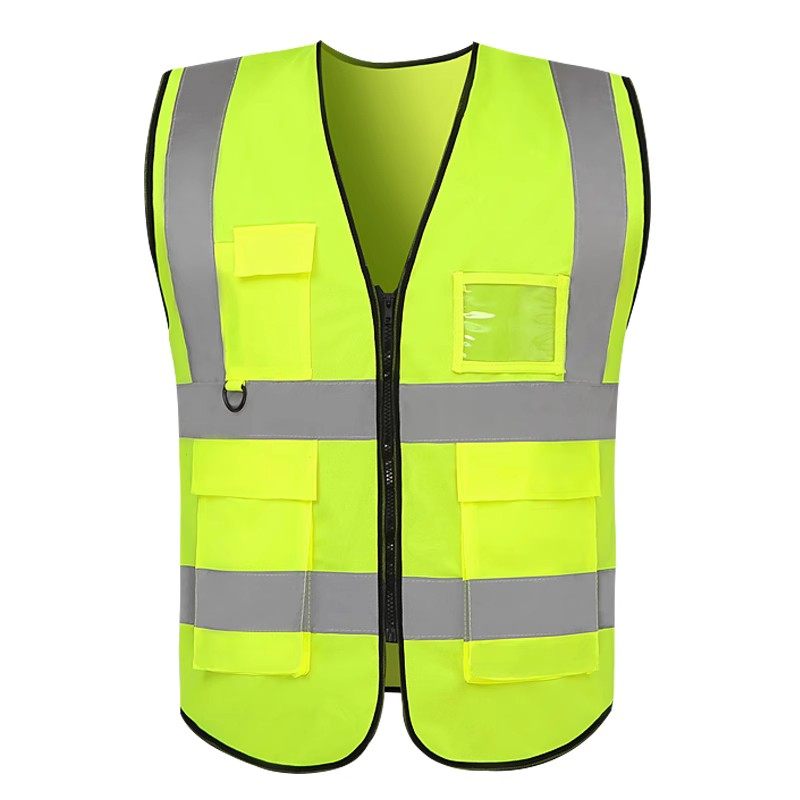 反光背心建筑施工安全马甲环卫路政工人荧光服装快递定制印字LOGO