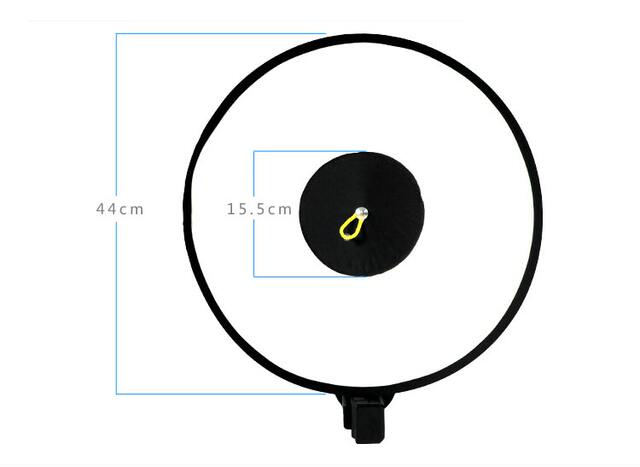 Conical ring softbox soft light fill light for portrait shooting
