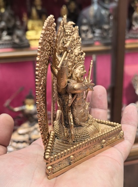 惹呼拉/热乎啦/热乎拉/惹乎拉/啦呼啦/喇呼拉/Rahula合金摆件12cm