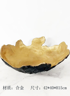 新中式竹节形创意长条托盘摆件