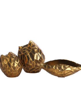 异形金属花盆创意电视柜桌面摆件