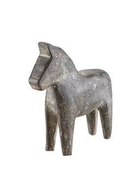 中式风天然石材书房雕刻软装饰品