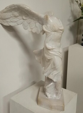 复古希腊胜利女神雕塑摆件装饰品
