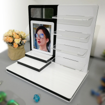 YL023 new acrylic sleeve table glasses display props shop window decoration display cabinet table placing shelf