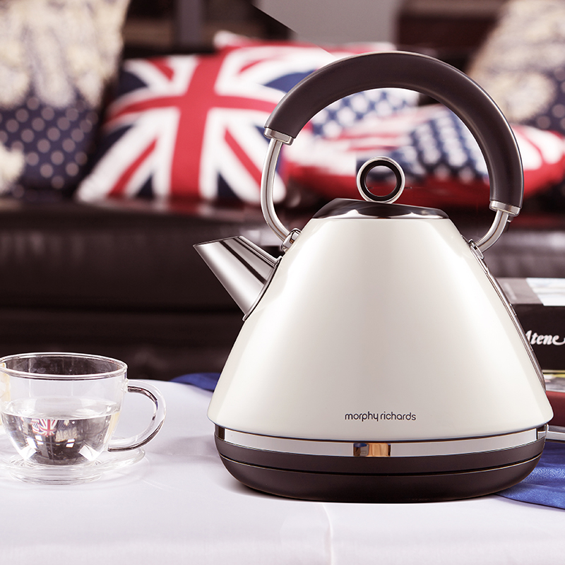 摩飞电器旗舰店MORPHY RICHARDS摩飞电器烧水壶电热水壶家用全自动断电304不锈钢3