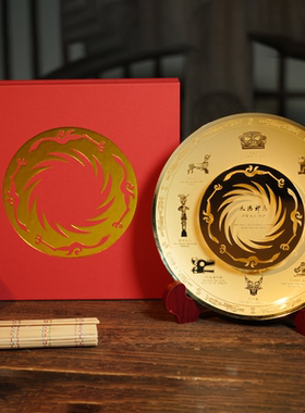 太阳神鸟镀金摆件金沙博物馆中国成都特色伴手礼物送老外出国交流