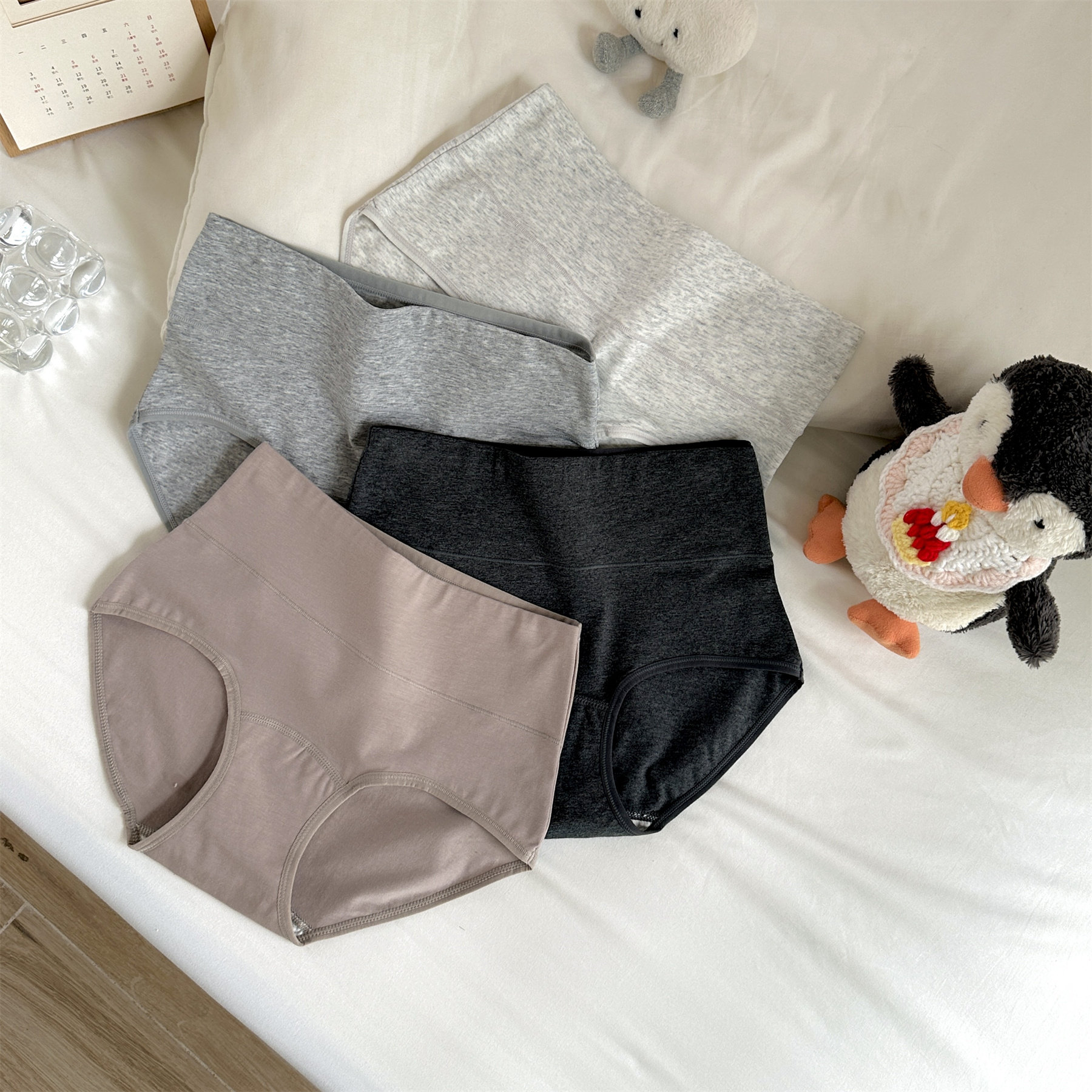 秋冬高腰纯棉包臀女士内裤10A类抑菌加长裆部棉质内裤女生三角裤,淘宝优惠券,粉丝福利购,淘宝优惠卷