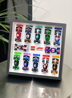 适用于乐高71049抽抽乐F1赛车mini亚克力展示盒上墙相框防尘收纳