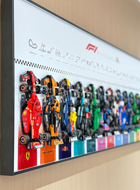 适用于乐高2026speedF1法拉利奥迪赛车积木上墙相框防尘展示框