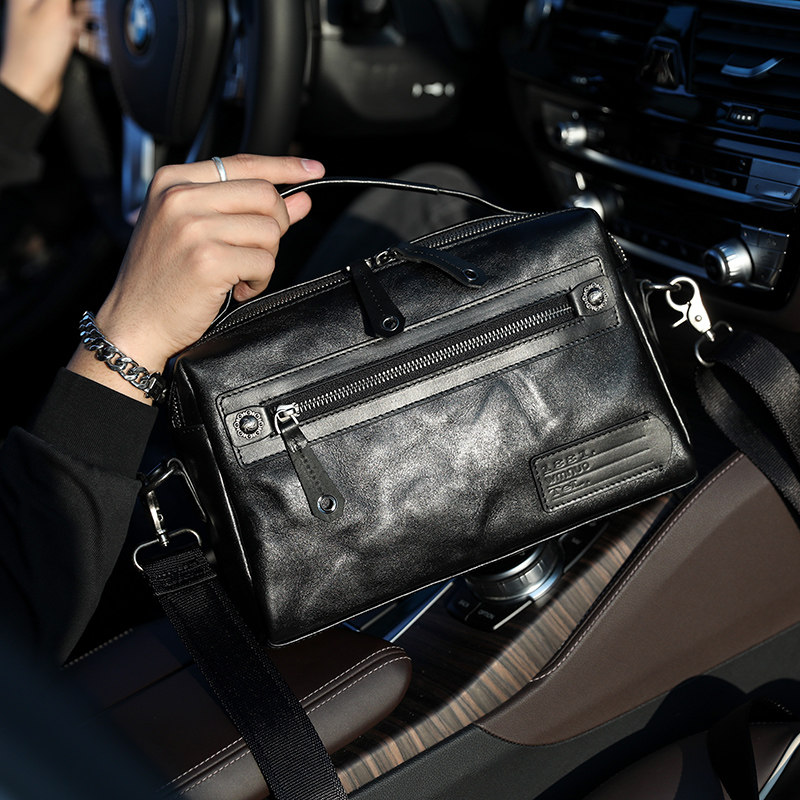 真皮男包2022新款男士休闲斜挎包包 wmnuo男士包袋