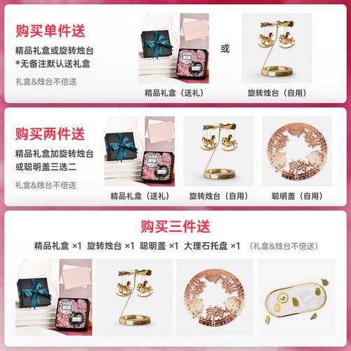 voluspa香薰蜡烛安神助眠新婚礼盒套装香氛生日结婚礼物送闺蜜 - 图2