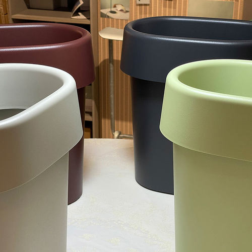 【现货】MUUTO Reduce 进口简约隐藏式废纸篓垃圾桶收纳桶花桶 - 图1