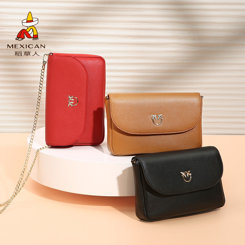 稻草人2020新款潮手机包斜挎女包 mexican稻草人海鲸女士包袋