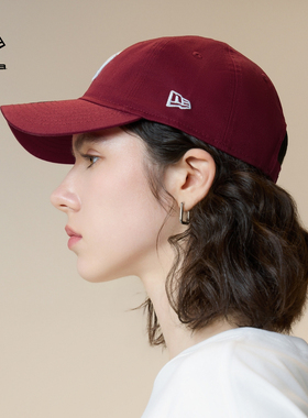 NEW ERA纽亦华26新品MLB小头围弯檐遮阳棒球帽女士软顶NE920