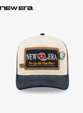 NEW ERA纽亦华26新品59FIFTY DAY灯芯绒网眼微曲棒球帽硬顶NE5950