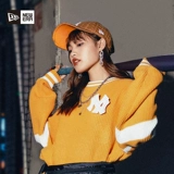 MLB, зимняя трендовая бейсболка подходит для мужчин и женщин, кепка для влюбленных, шапка