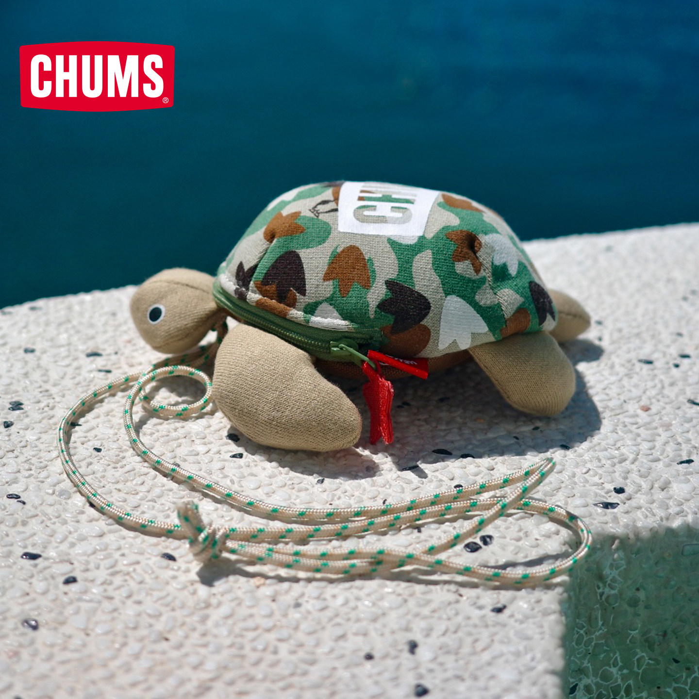 CHUMS Qia Qia Bird Little Turtle Cute Coin Wallet