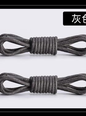 马丁靴打蜡鞋带红色咖啡色灰色