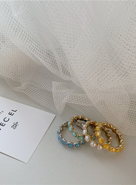 轻奢小众设计师风复古戒指