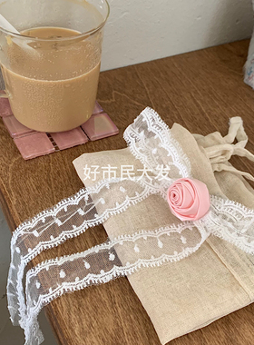 大发试验站 韩系百搭玫瑰花可爱少女胸针装饰yk2趣味毛衣搭配ins