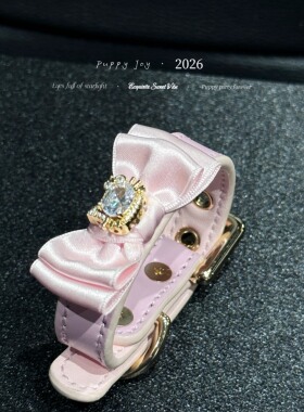 手链 PuppyJoy独家「小猫」粉色擦色牛皮手环高级手工定制