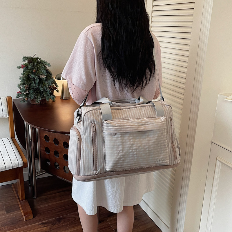 Large-capacity travel bag, short-distance boarding bag, business trip handbag, lightweight storage, maternity luggage bag, sports fitness bag