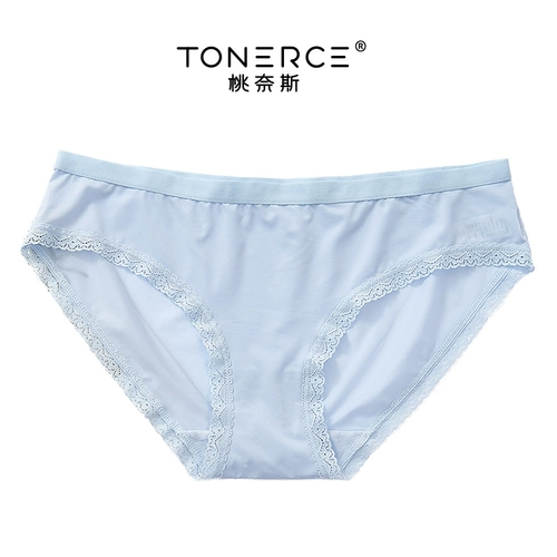 Нижнее белье, милые кружевные японские штаны для школьников, сексуальные шелковые трусы, средняя посадка