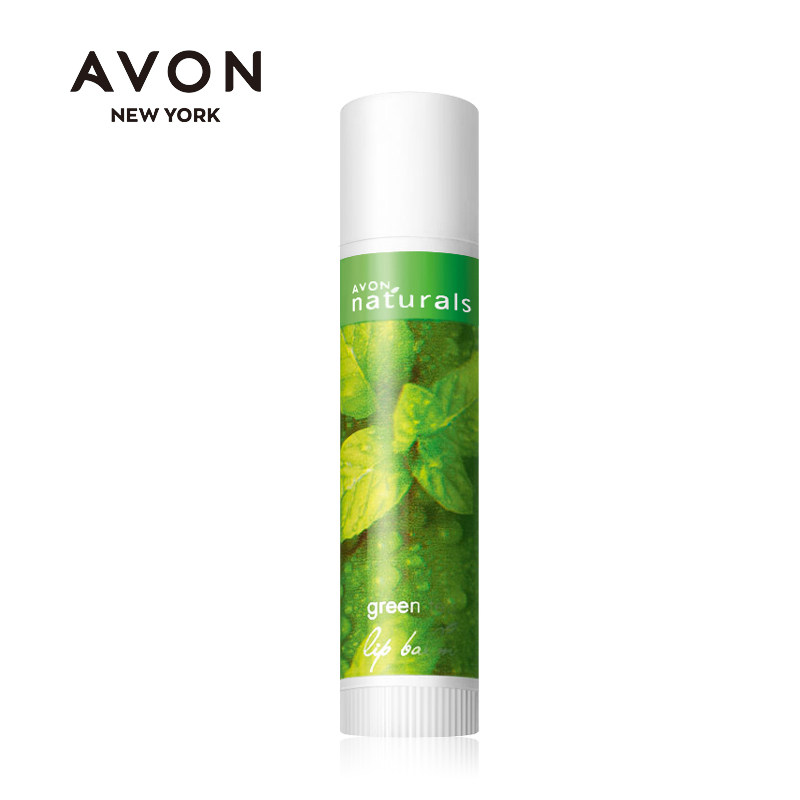 雅芳4g滋润舒润清新绿茶润唇膏 avon雅芳晨曦润唇膏