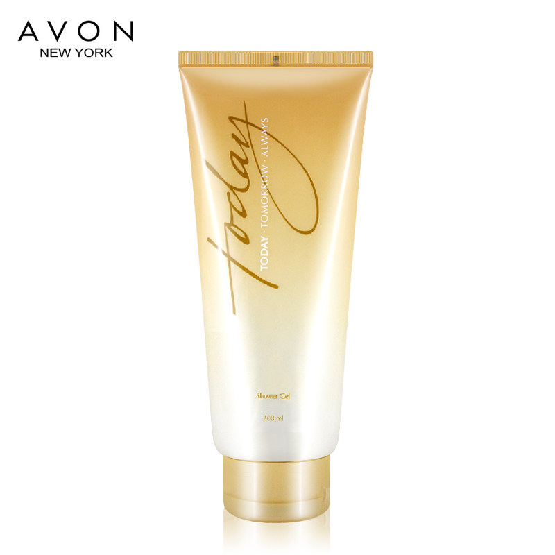 雅芳今日200ml香氛全身香沐浴露 avon雅芳晨曦沐浴露