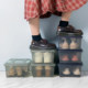 Home shoe box storage box with lid dustproof plastic