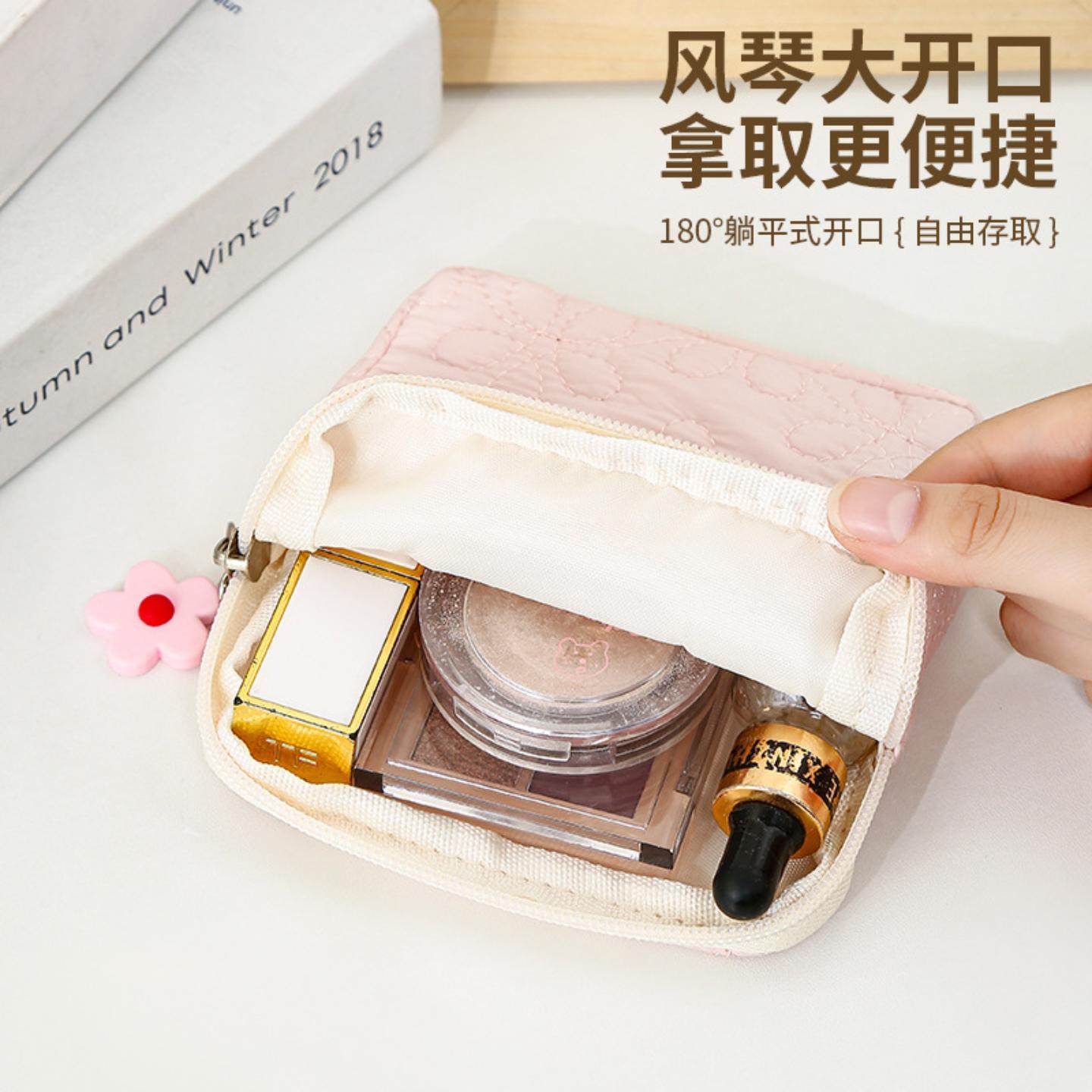 可爱小花杂物收纳袋卫生棉包耳机包口红包数码整理包零钱包,淘宝优惠券,粉丝福利购,淘宝优惠卷