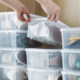 Transparent shoe storage artifact, space-saving shoe box