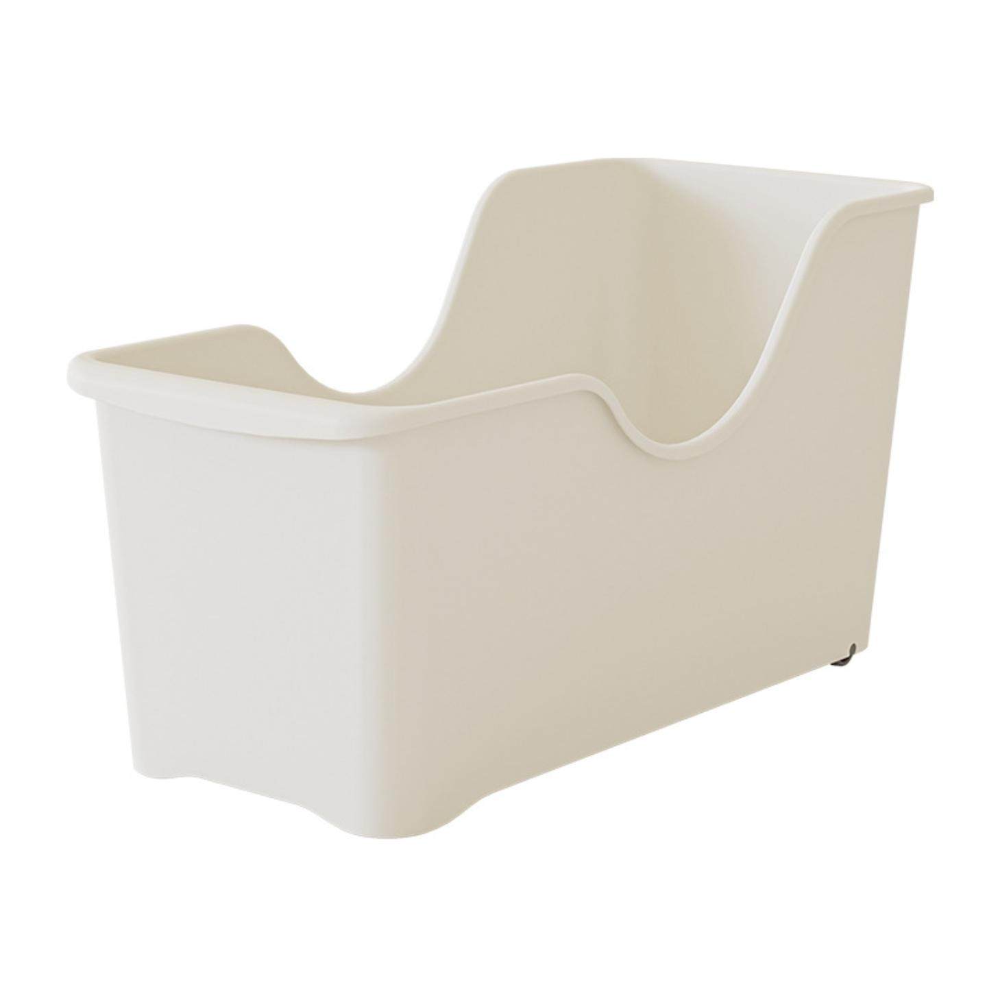 【直播专享】厨房橱柜收纳盒带滑轮冰箱桌面厨具盖子整理架子,淘宝优惠券,粉丝福利购,淘宝优惠卷