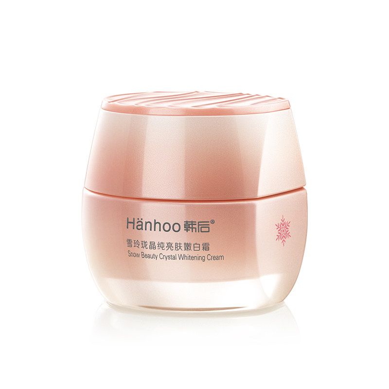 韩后正品雪玲珑晶纯亮肤嫩白霜面霜 韩后水之恋乳液/面霜