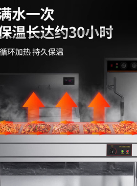 乐创保温售饭台商用恒温