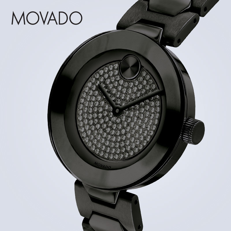 Movado/摩凡陀BOLD系列瑞士石英钢带女表3600576