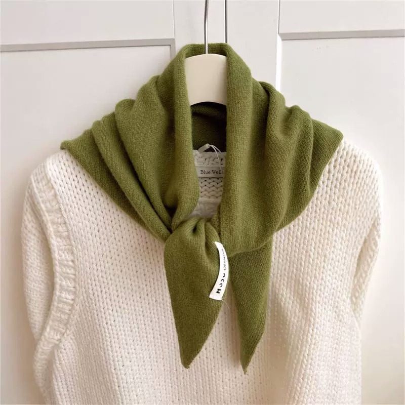 百分百羊毛澳毛针织三角巾女头巾围巾多功能保暖百搭纯羊毛披肩女,淘宝优惠券,粉丝福利购,淘宝优惠卷