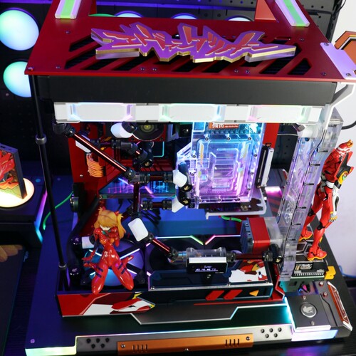 APPRECIATION EK概念开放式 壁挂 EVA水冷MOD 组装机游戏电脑台式 - 图2