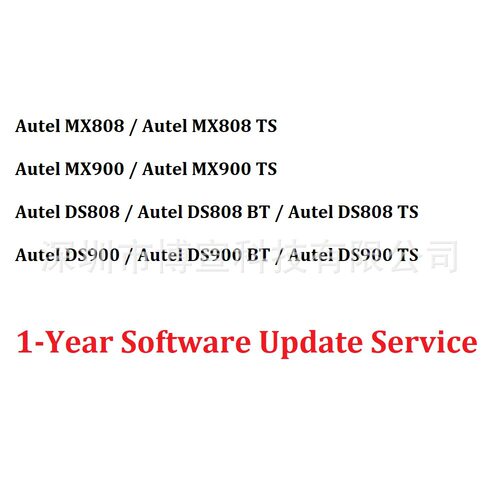 One Year Update一年升级费用Autel DS808 BT道通DS900 TS/MX900 - 图0