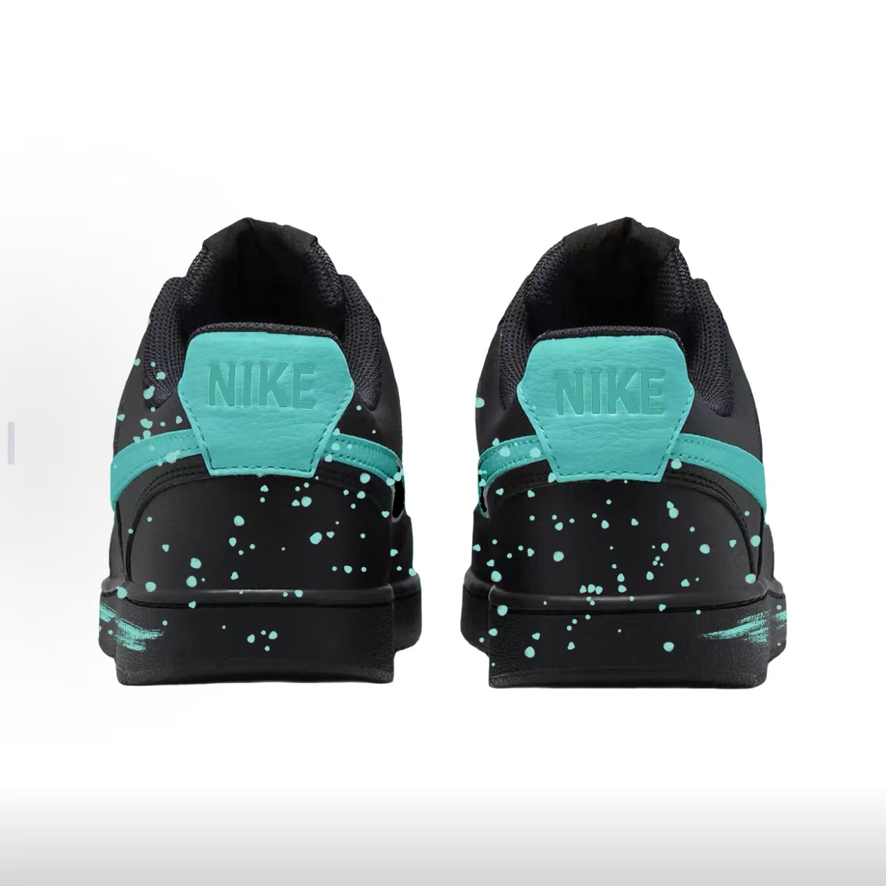 定制球鞋Nike Court Vision 1 青蚀 简约高级 舒适 低帮男女板鞋 - 图2