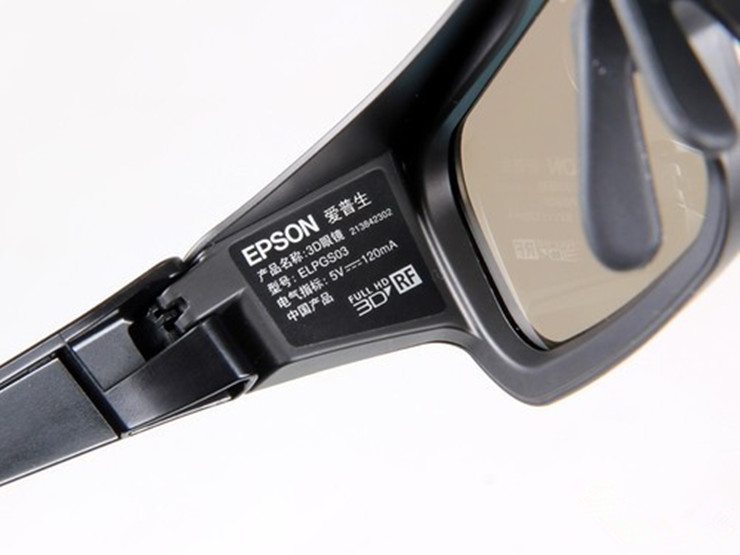 爱普生快门式3D眼镜EH-TW560C/570/9300/6510C/6200/8200/7200 - 图2